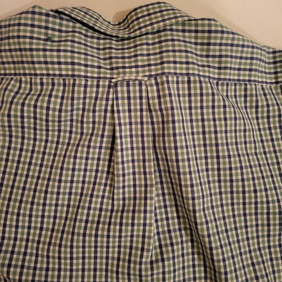 Roundtree Yorke Gold Label Men Shirt 16 1/2 Button Non Iron Long Sleeve - Picture 3 of 6